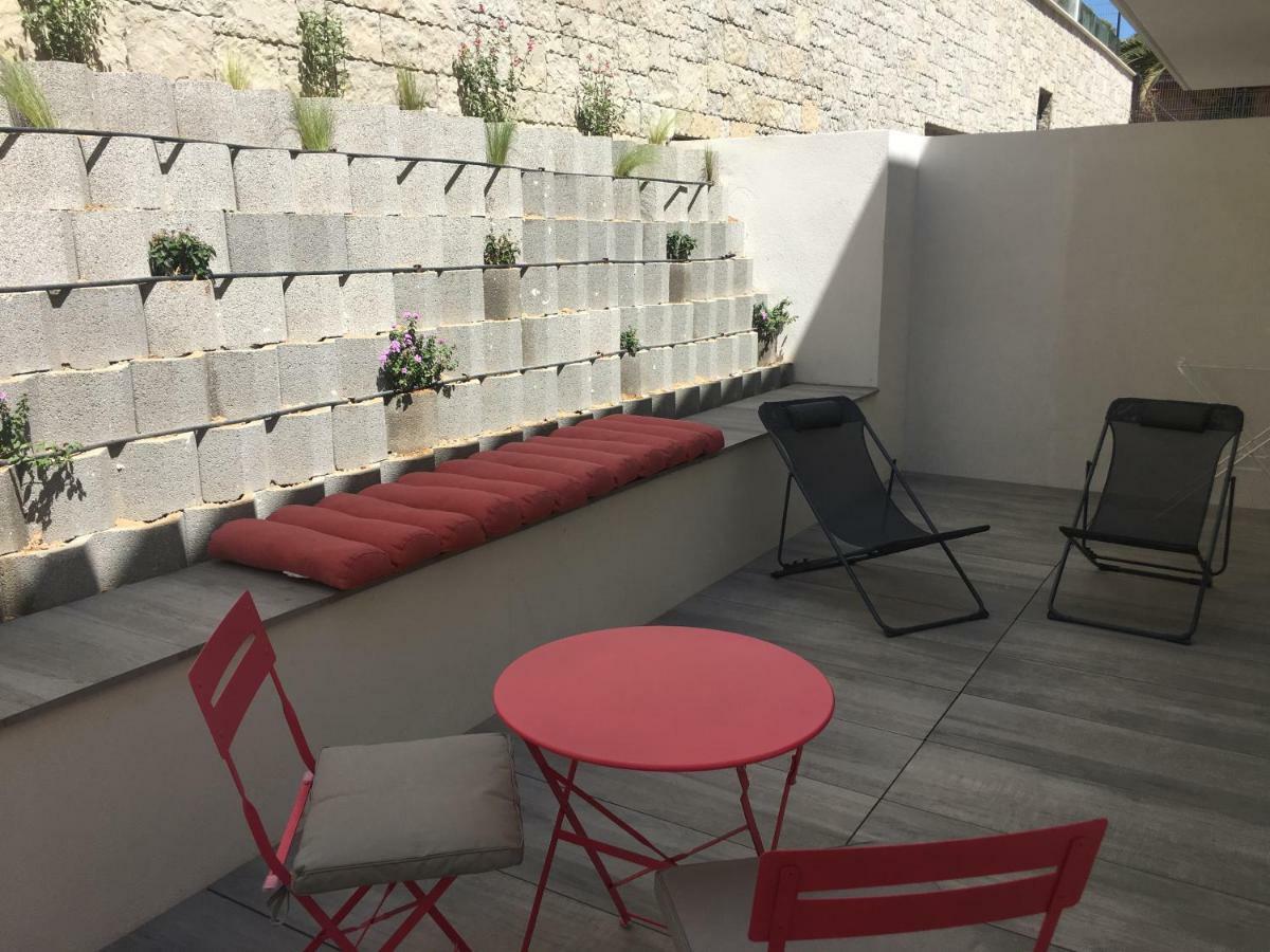 Studio de prestige dans résidence face à la mer Bandol Exterior foto