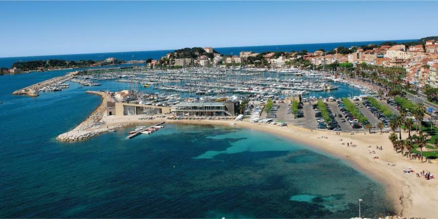 Studio de prestige dans résidence face à la mer Bandol Exterior foto